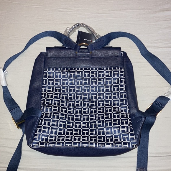 Tommy Hilfiger / Navy Blue Backpack - Picture 10 of 12